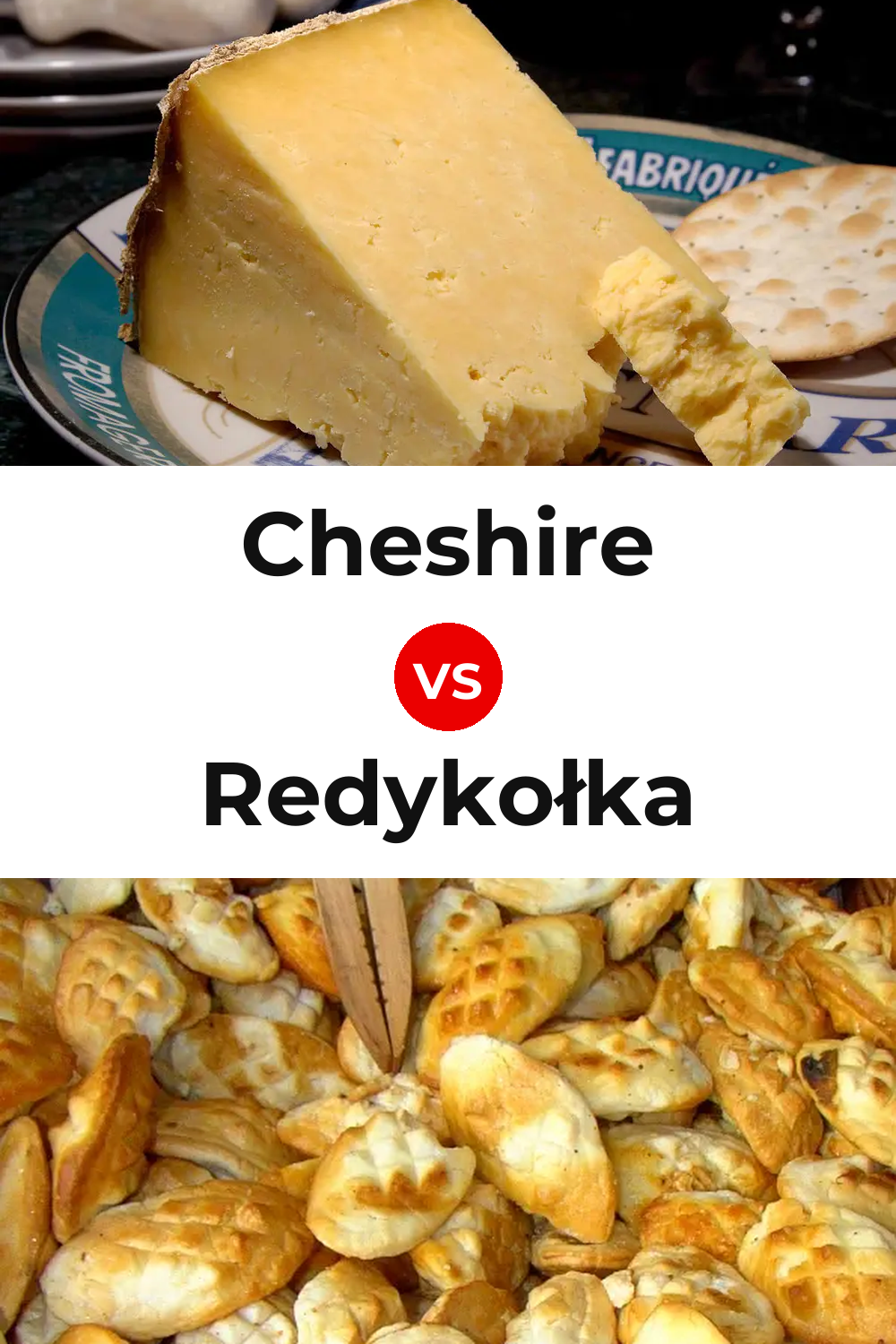Cheshire Cheese vs Redykołka Cheese Pinterest comparison