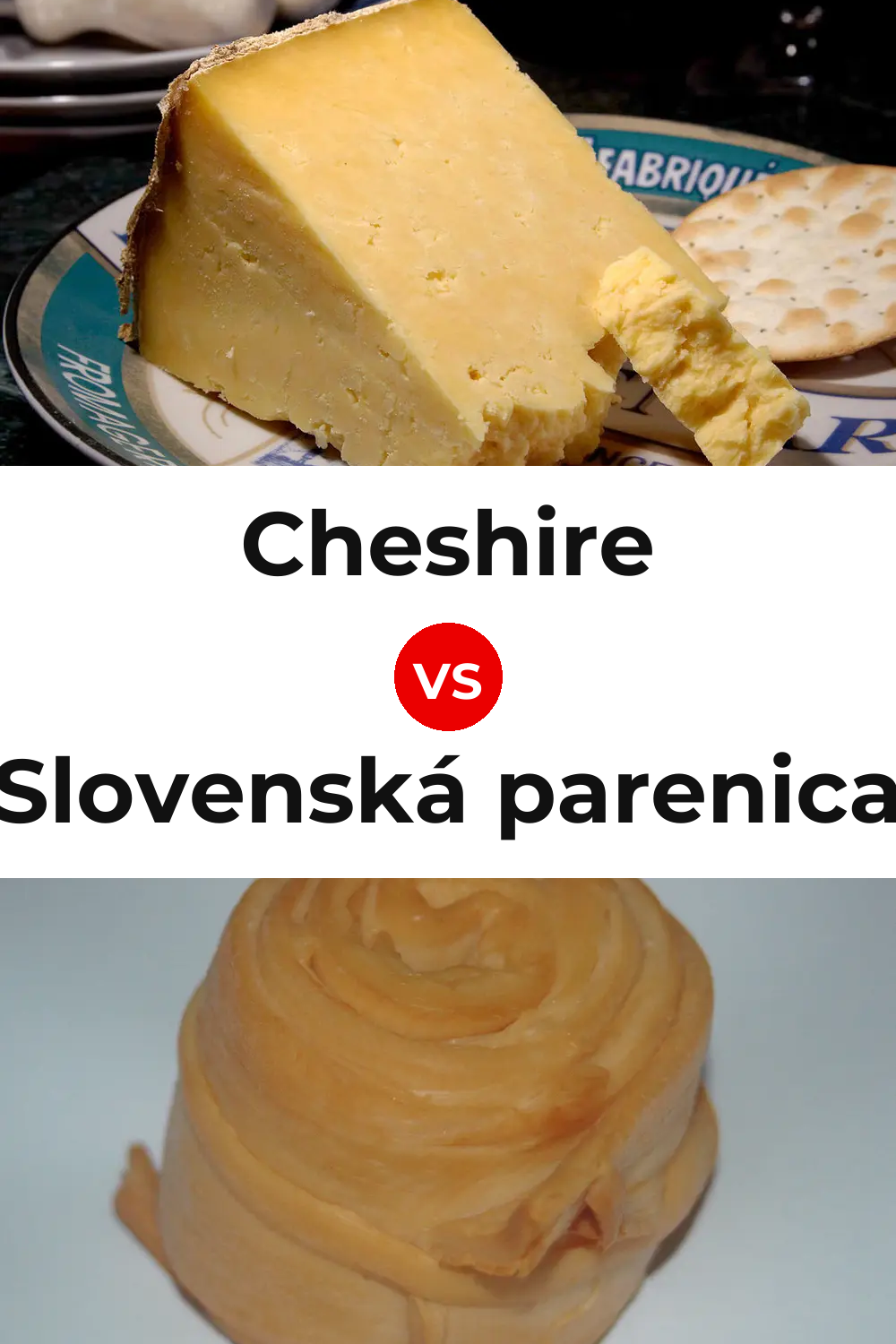 Cheshire Cheese vs Slovenská parenica Cheese Pinterest comparison