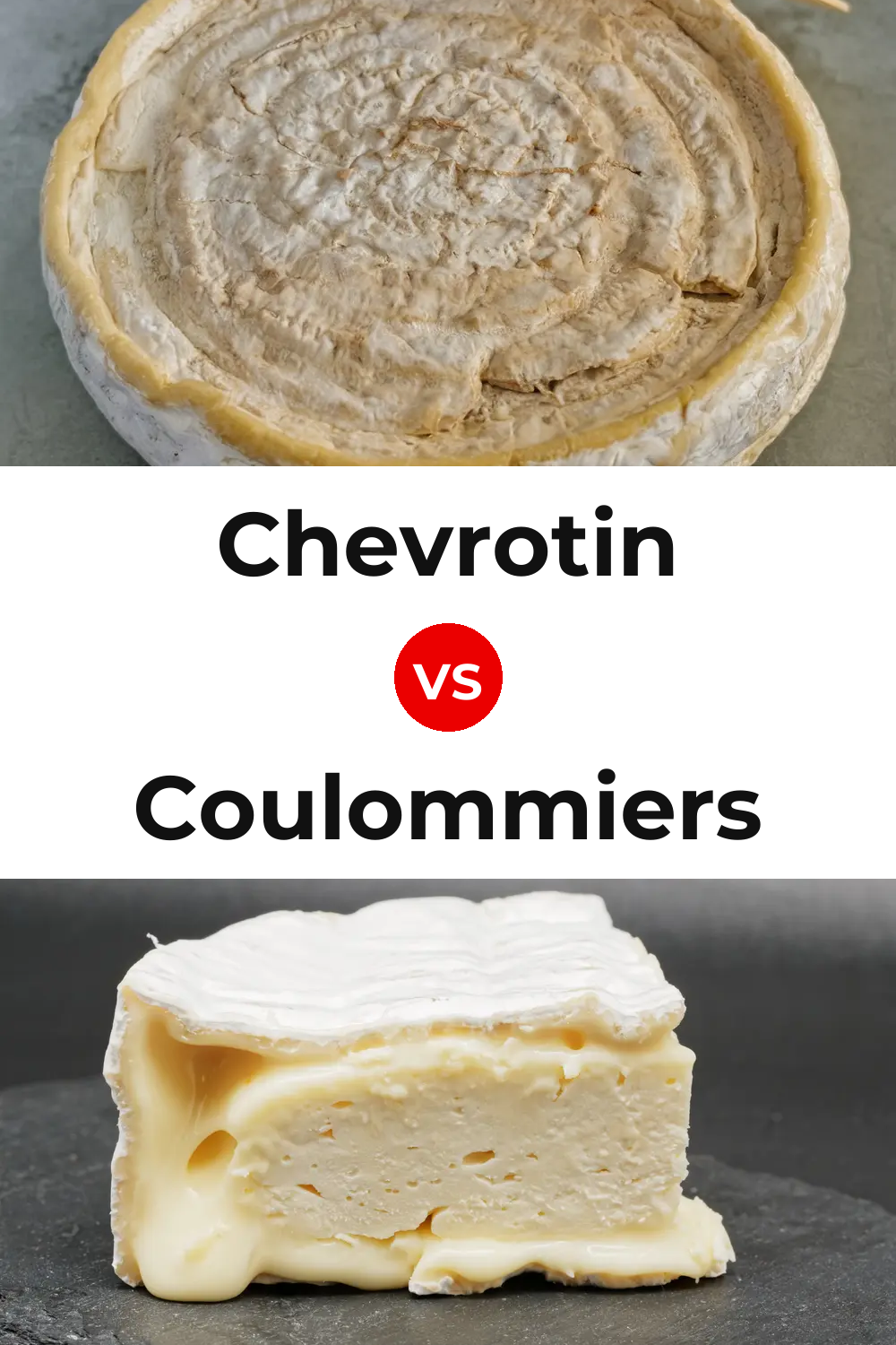 Chevrotin Cheese vs Coulommiers Cheese Pinterest comparison
