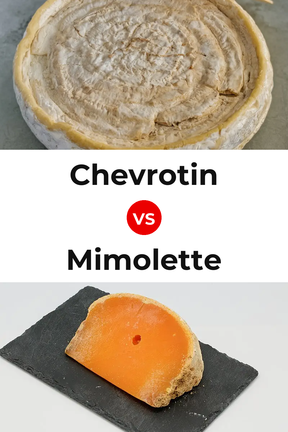 Chevrotin Cheese vs Mimolette Cheese Pinterest comparison