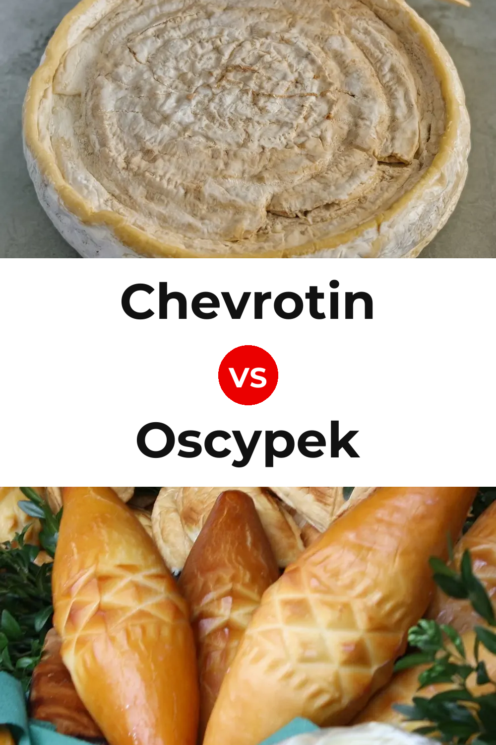 Chevrotin Cheese vs Oscypek Cheese Pinterest comparison