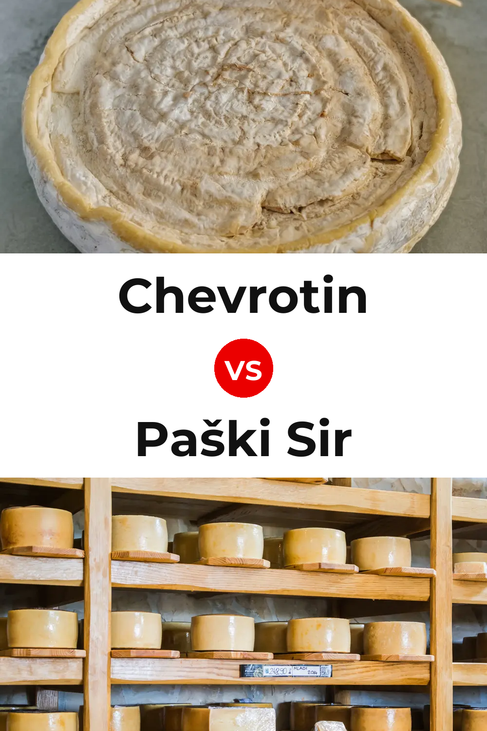 Chevrotin Cheese vs Paški Sir Cheese Pinterest comparison