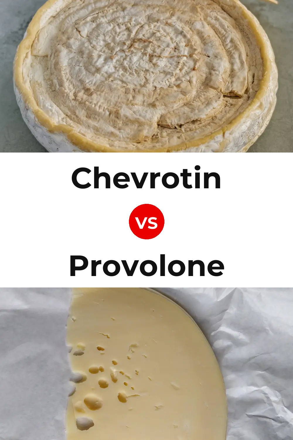 Chevrotin Cheese vs Provolone Cheese Pinterest comparison