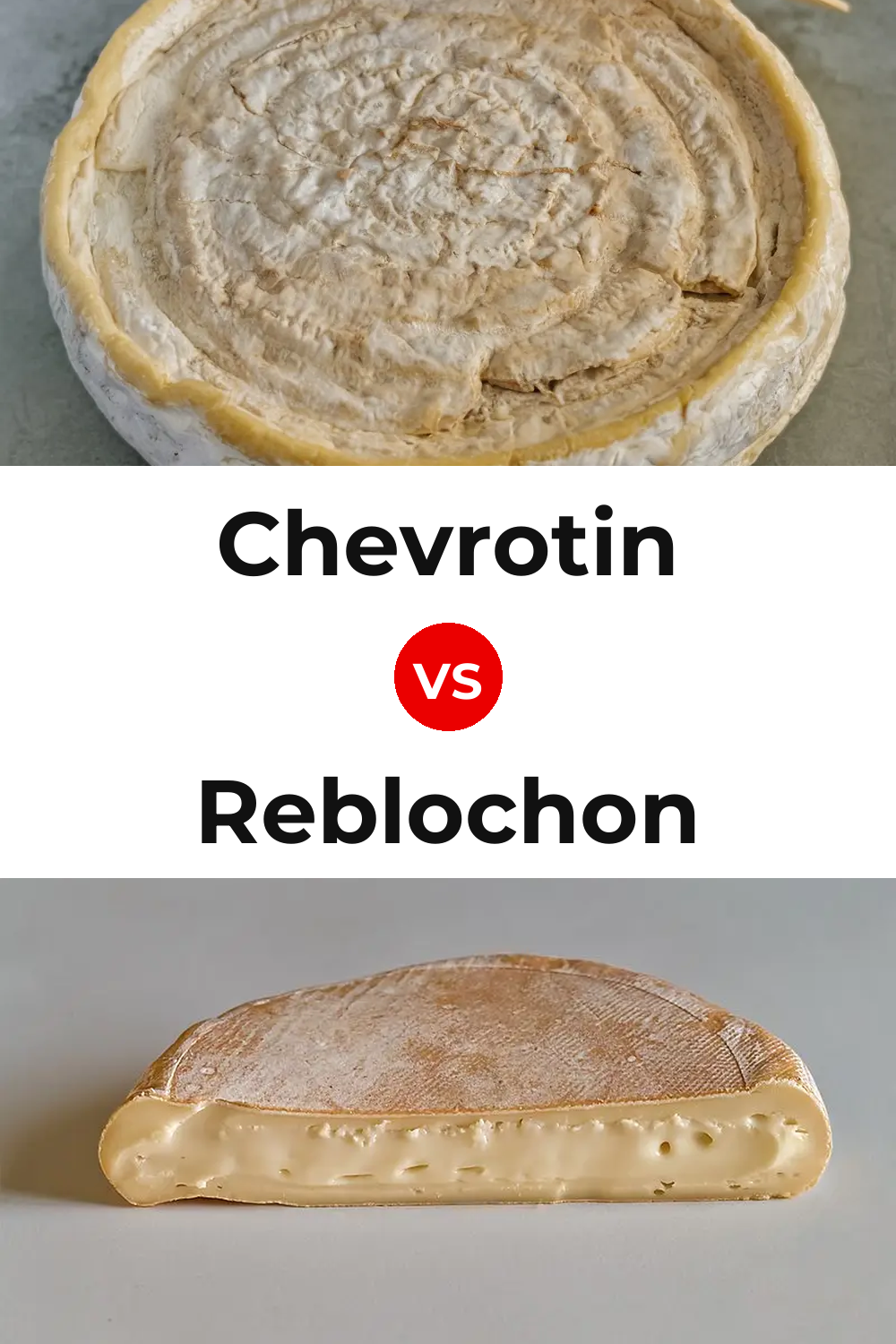 Chevrotin Cheese vs Reblochon Cheese Pinterest comparison