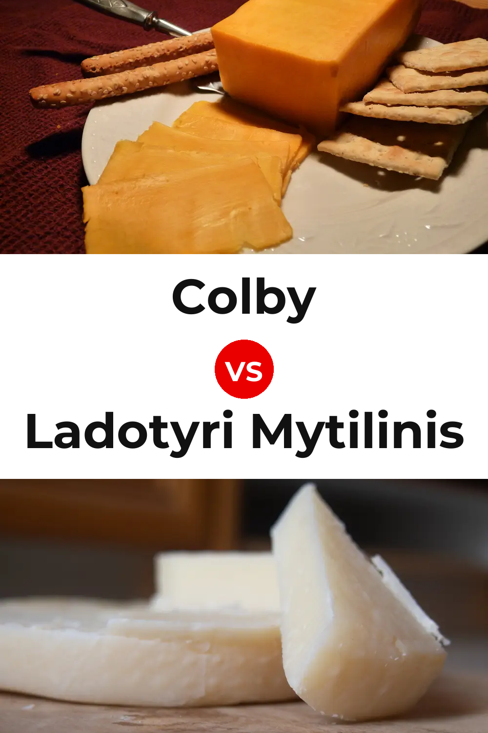 Colby Cheese vs Ladotyri Mytilinis Cheese Pinterest comparison