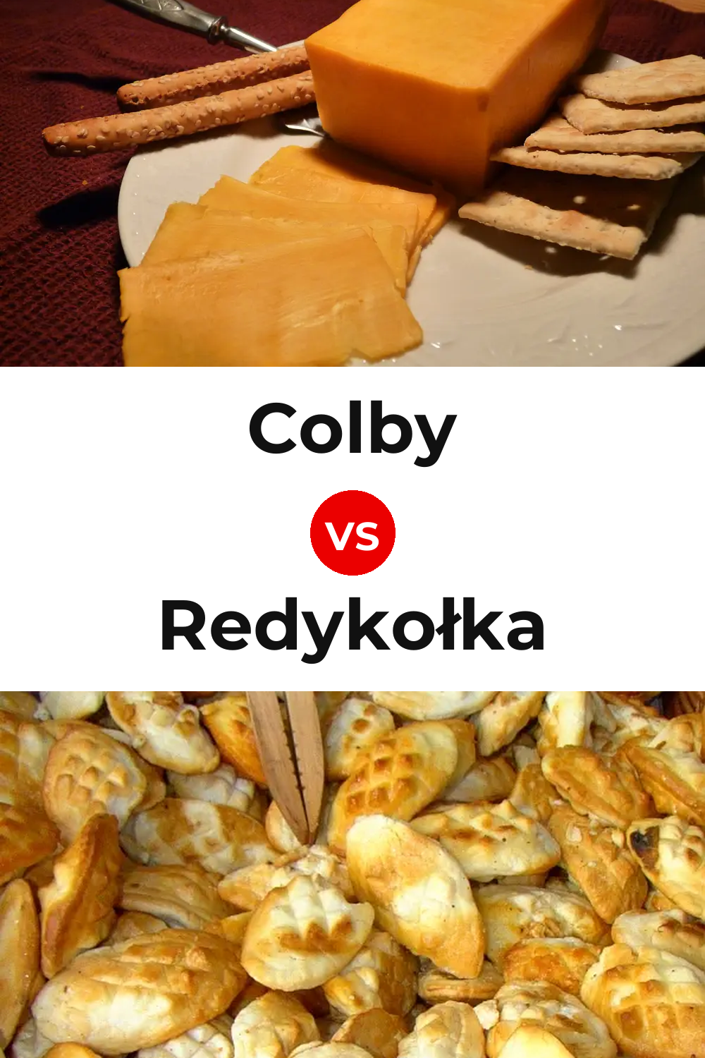 Colby Cheese vs Redykołka Cheese Pinterest comparison