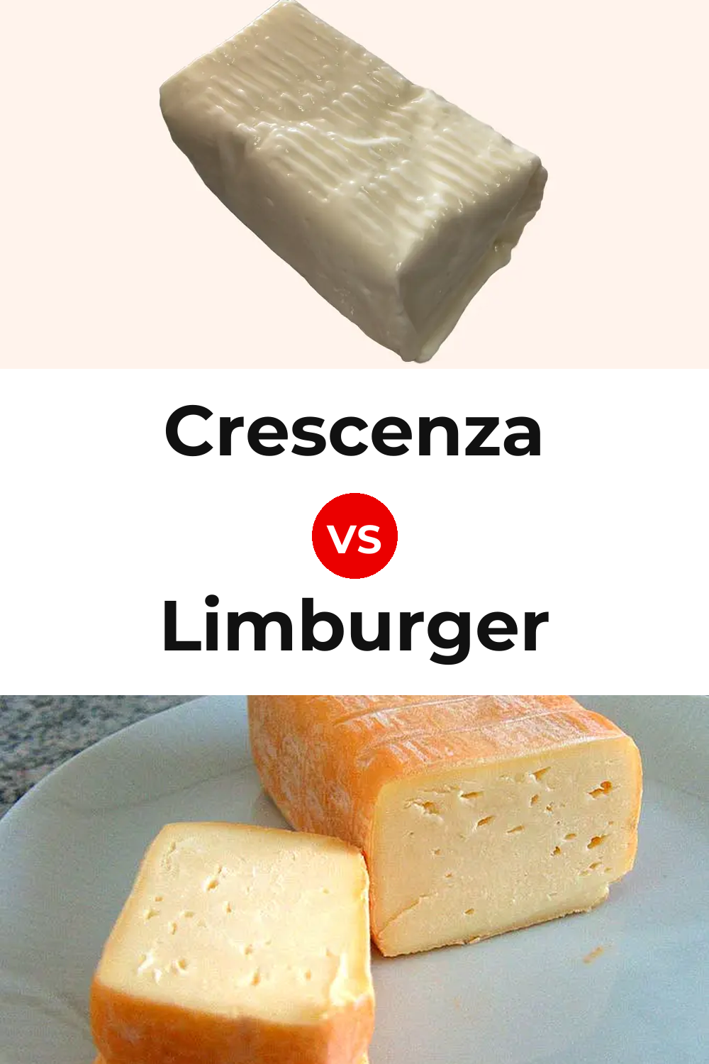 Crescenza Cheese vs Limburger Cheese Pinterest comparison