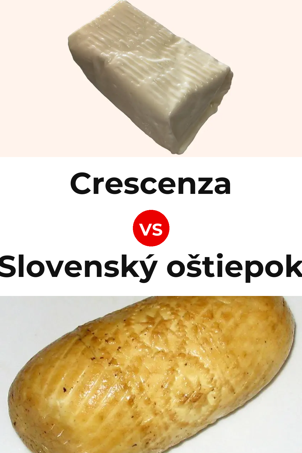 Crescenza Cheese vs Slovenský oštiepok Cheese Pinterest comparison