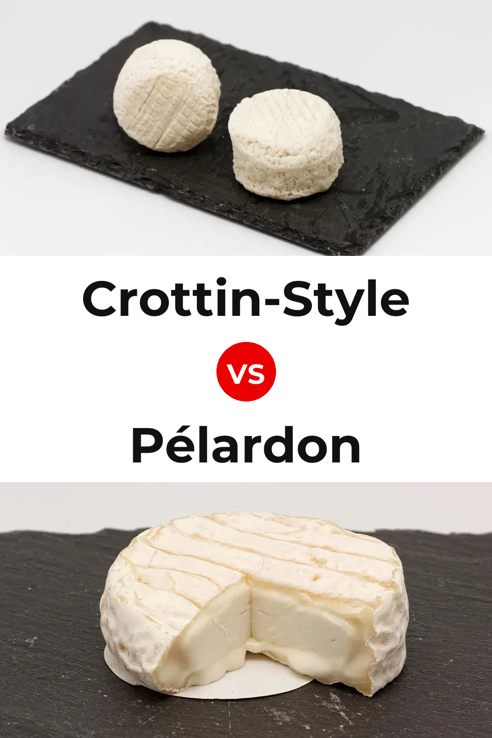 Crottin-Style Cheese vs Pélardon Cheese Pinterest comparison