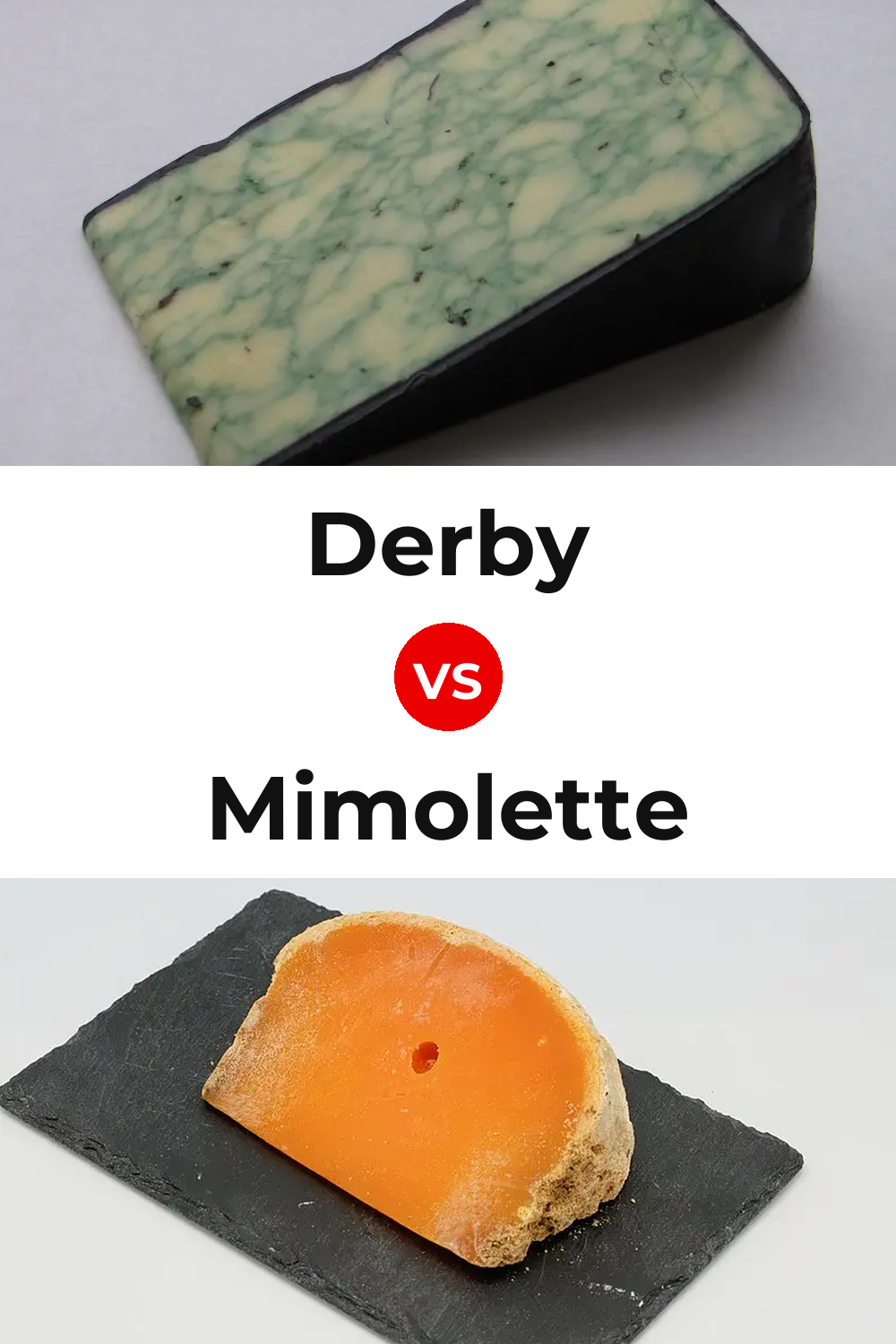 Derby Cheese vs Mimolette Cheese Pinterest comparison