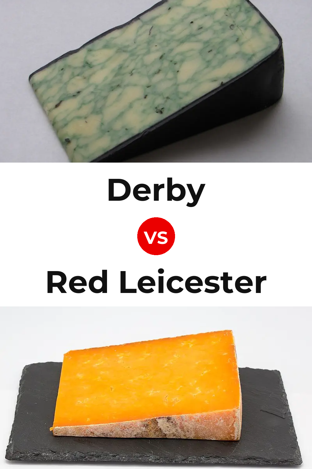 Derby Cheese vs Red Leicester Cheese Pinterest comparison