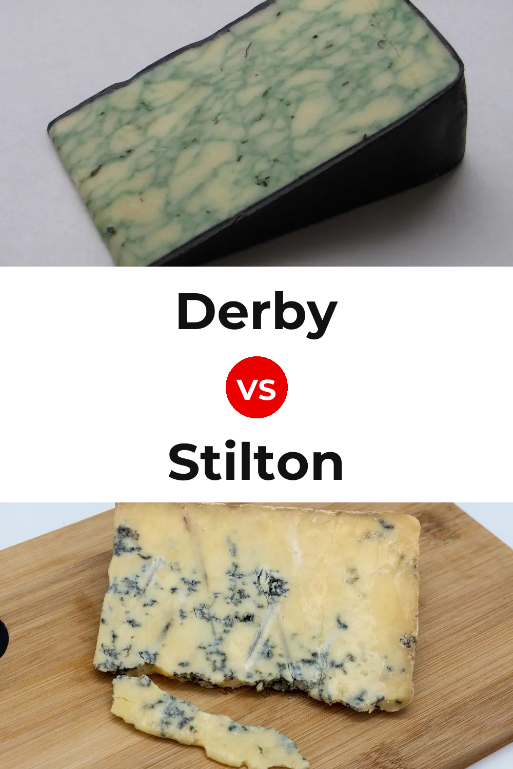 Derby Cheese vs Stilton Cheese Pinterest comparison