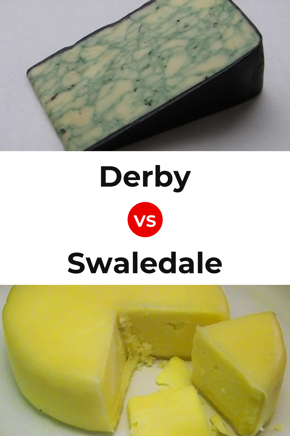 Derby Cheese vs Swaledale Cheese Pinterest comparison