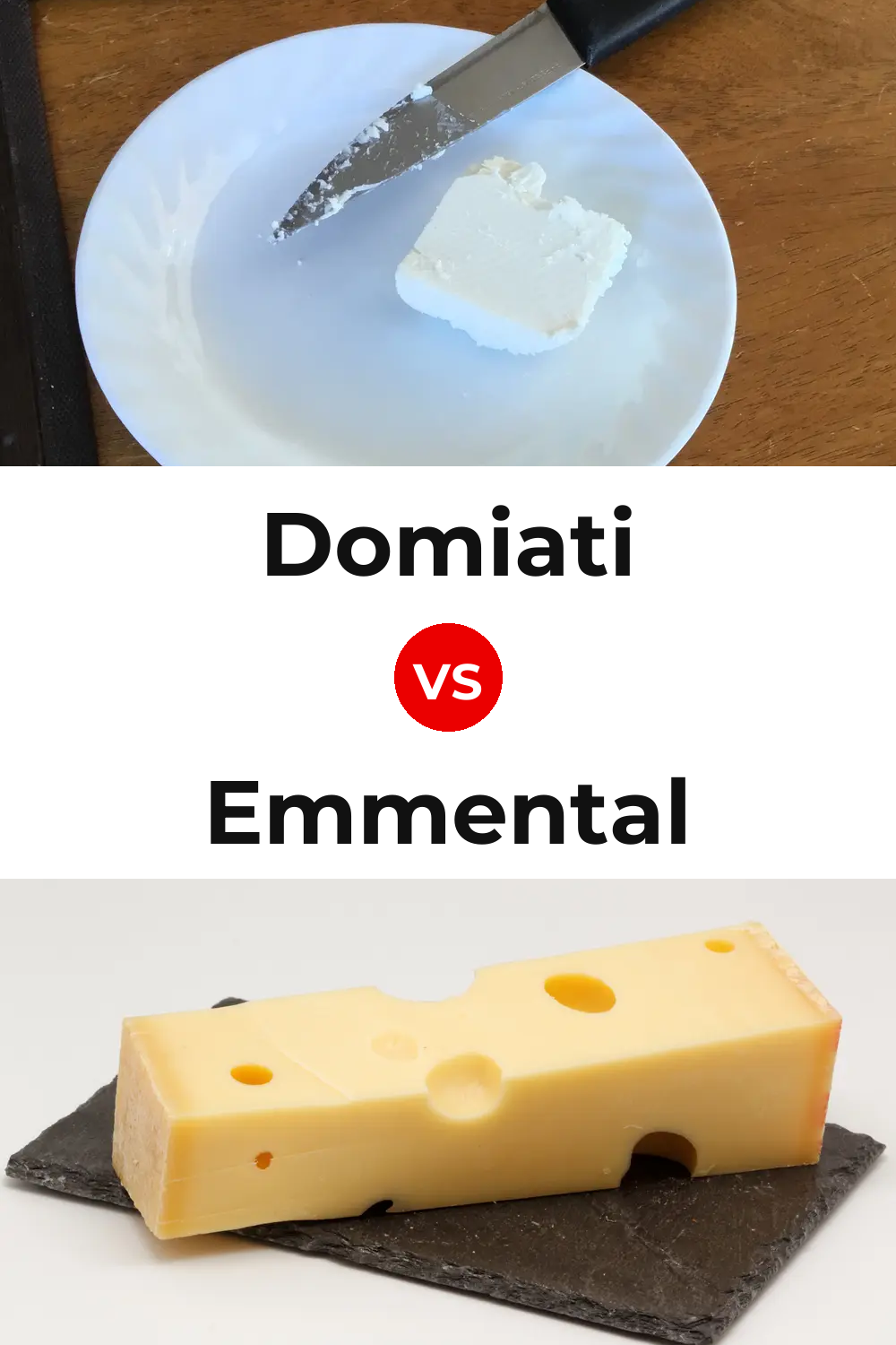 Domiati Cheese vs Emmental Cheese Pinterest comparison