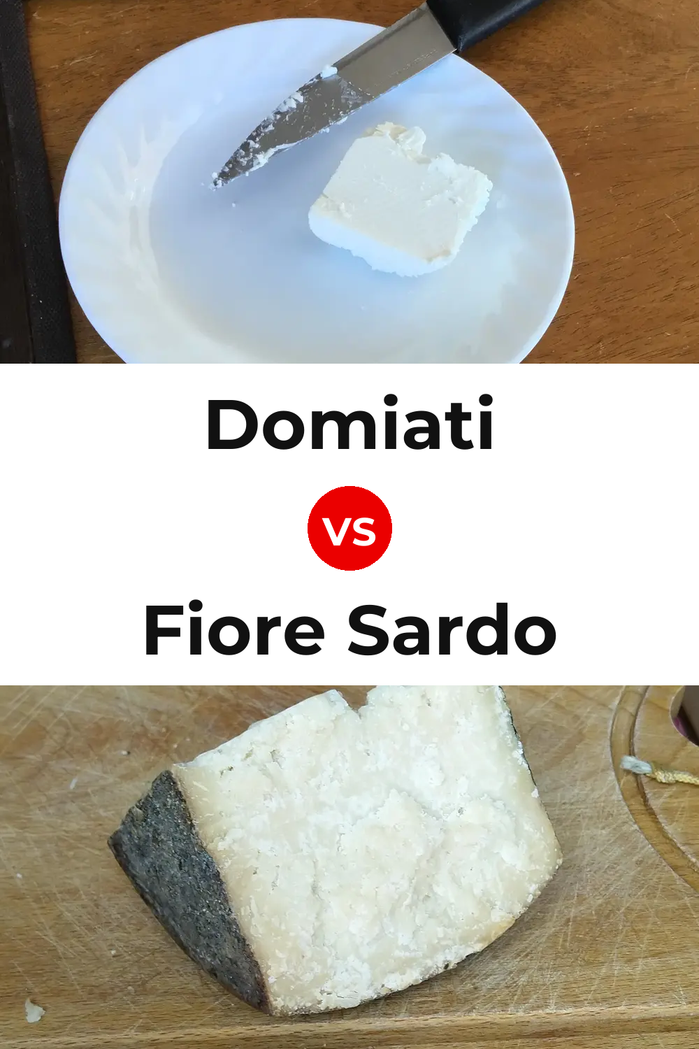 Domiati Cheese vs Fiore Sardo Cheese Pinterest comparison
