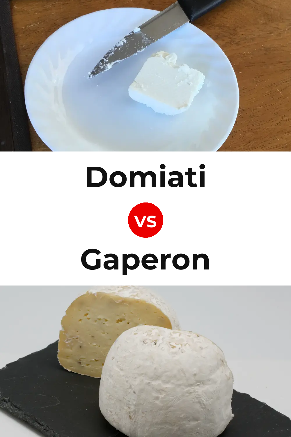 Domiati Cheese vs Gaperon Cheese Pinterest comparison