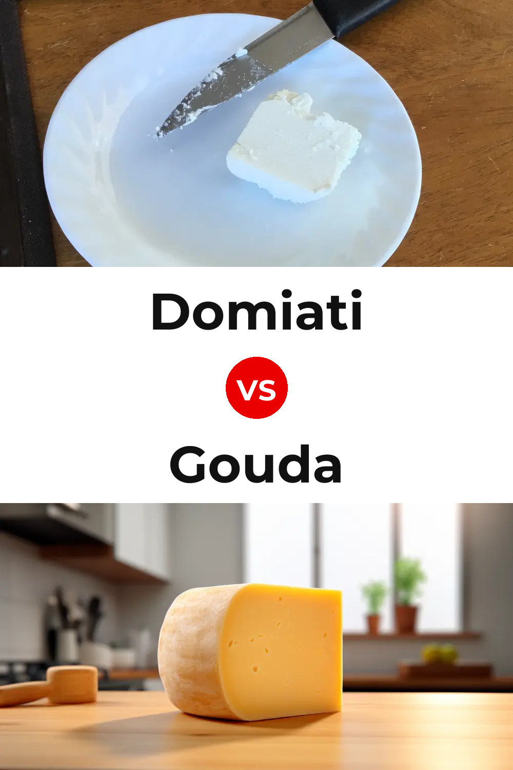Domiati Cheese vs Gouda Cheese Pinterest comparison