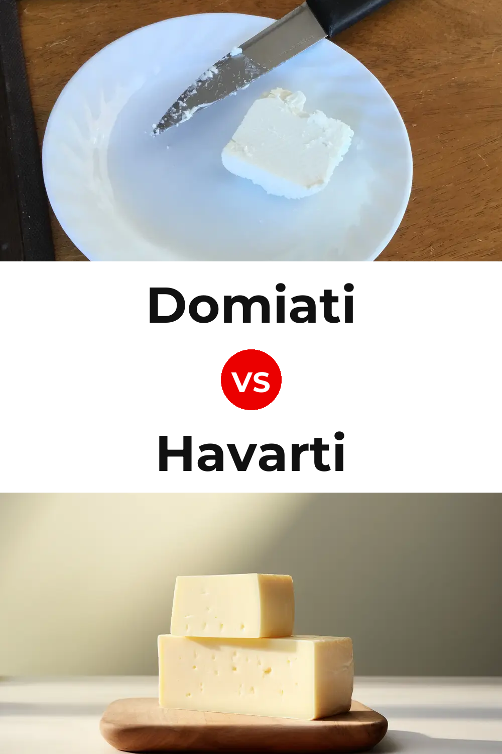 Domiati Cheese vs Havarti Cheese Pinterest comparison