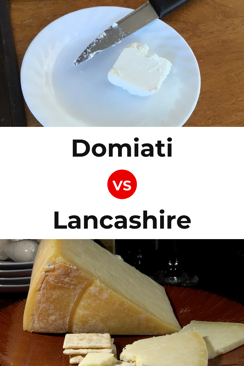 Domiati Cheese vs Lancashire Cheese Pinterest comparison