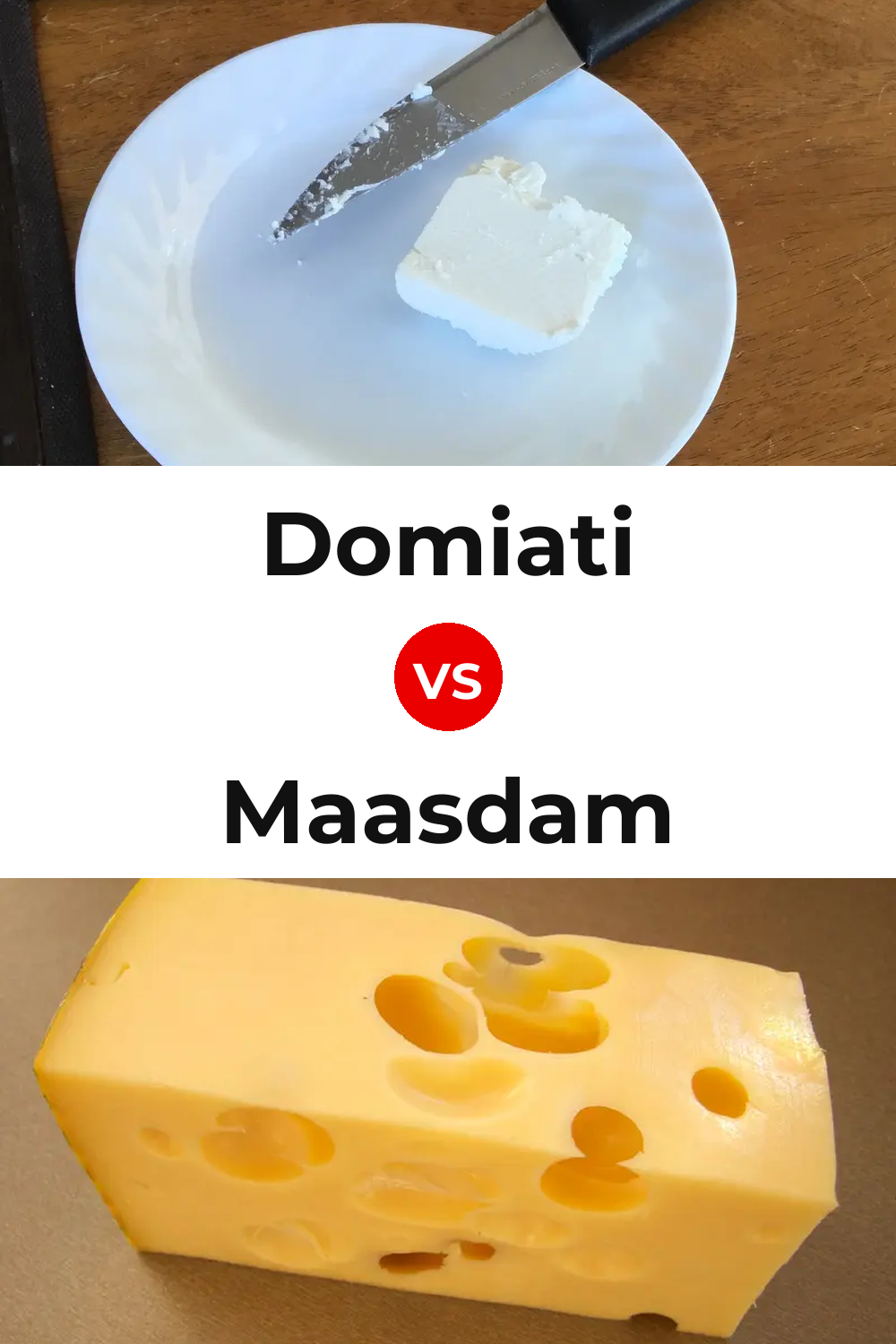 Domiati Cheese vs Maasdam Cheese Pinterest comparison