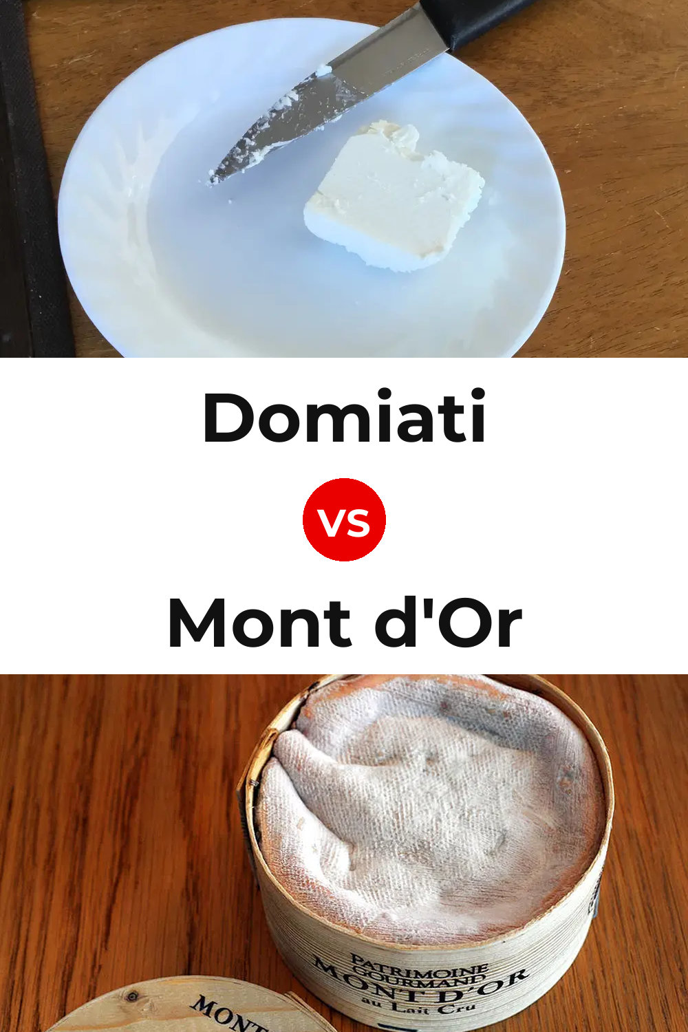Domiati Cheese vs Mont d'Or Cheese Pinterest comparison