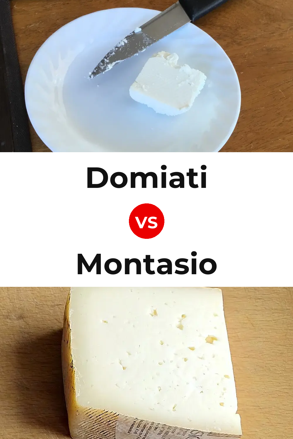 Domiati Cheese vs Montasio Cheese Pinterest comparison