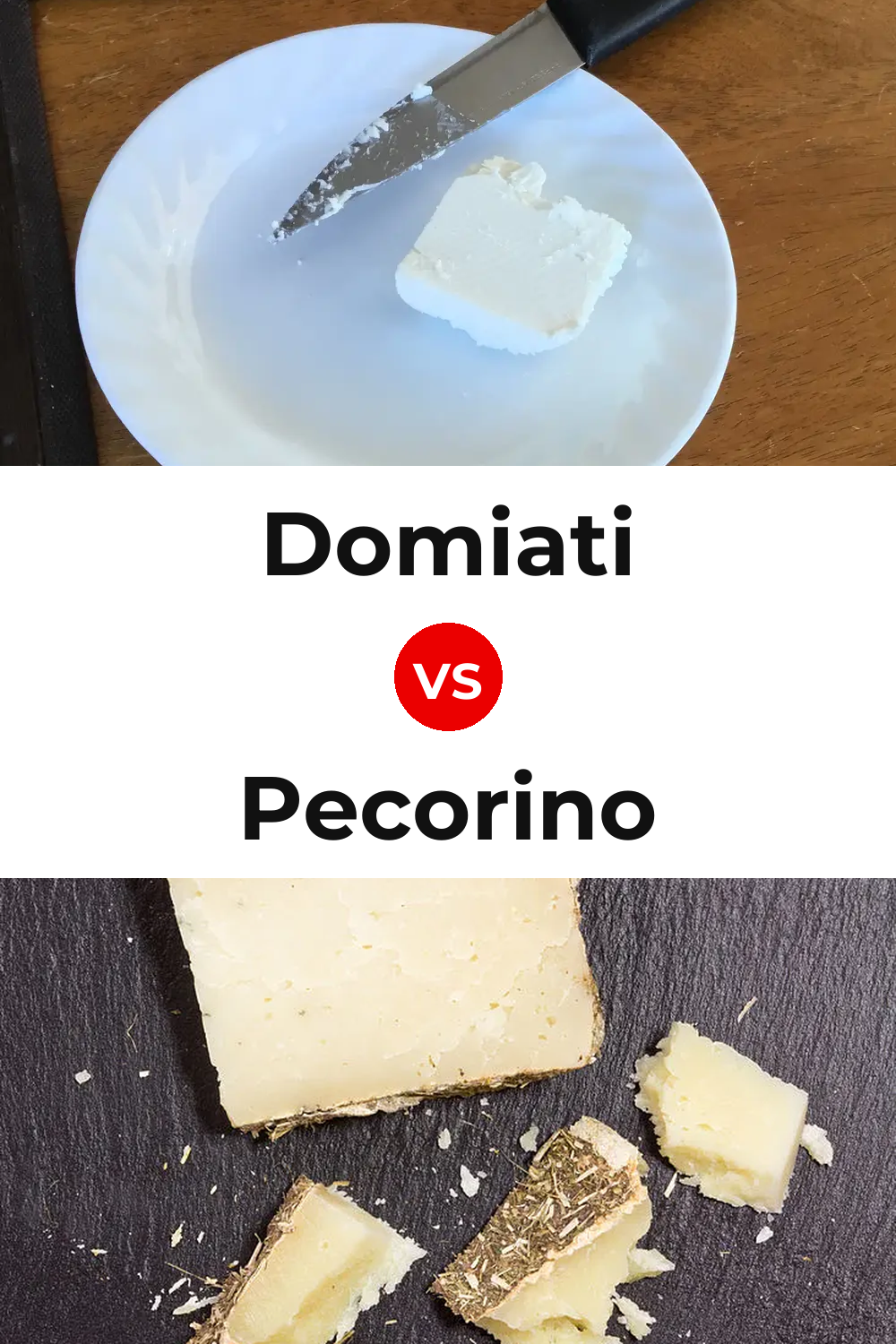Domiati Cheese vs Pecorino Cheese Pinterest comparison