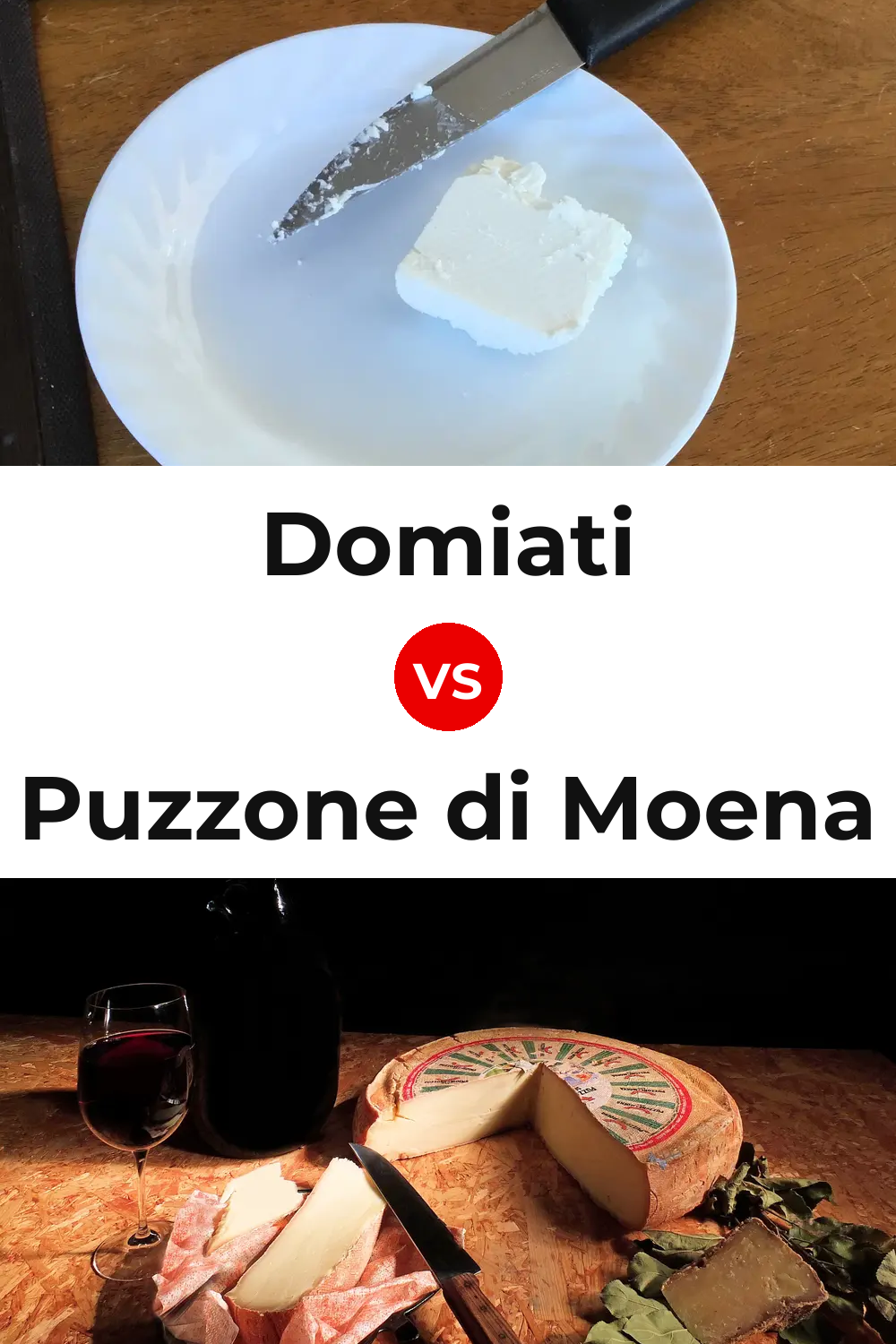 Domiati Cheese vs Puzzone di Moena Cheese Pinterest comparison