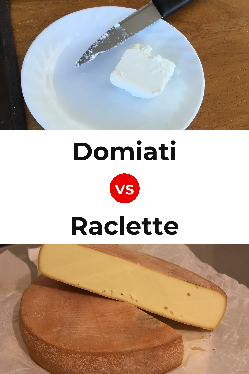 Domiati Cheese vs Raclette Cheese Pinterest comparison