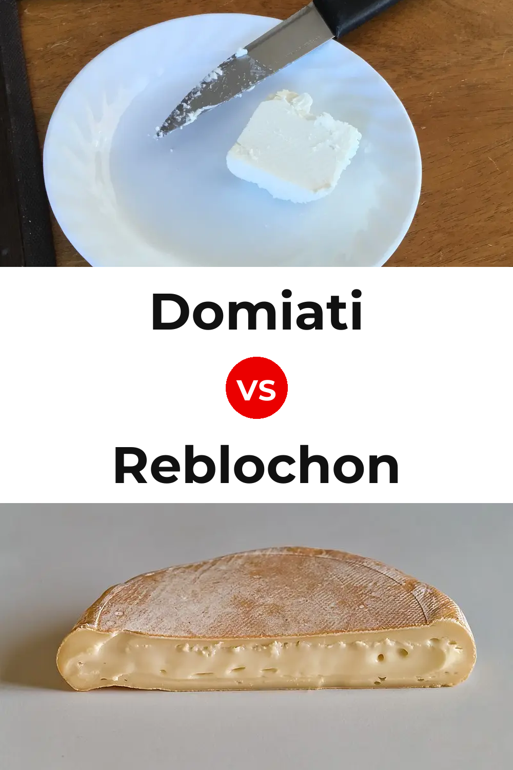 Domiati Cheese vs Reblochon Cheese Pinterest comparison