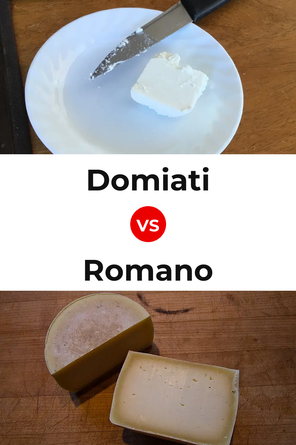 Domiati Cheese vs Romano Cheese Pinterest comparison