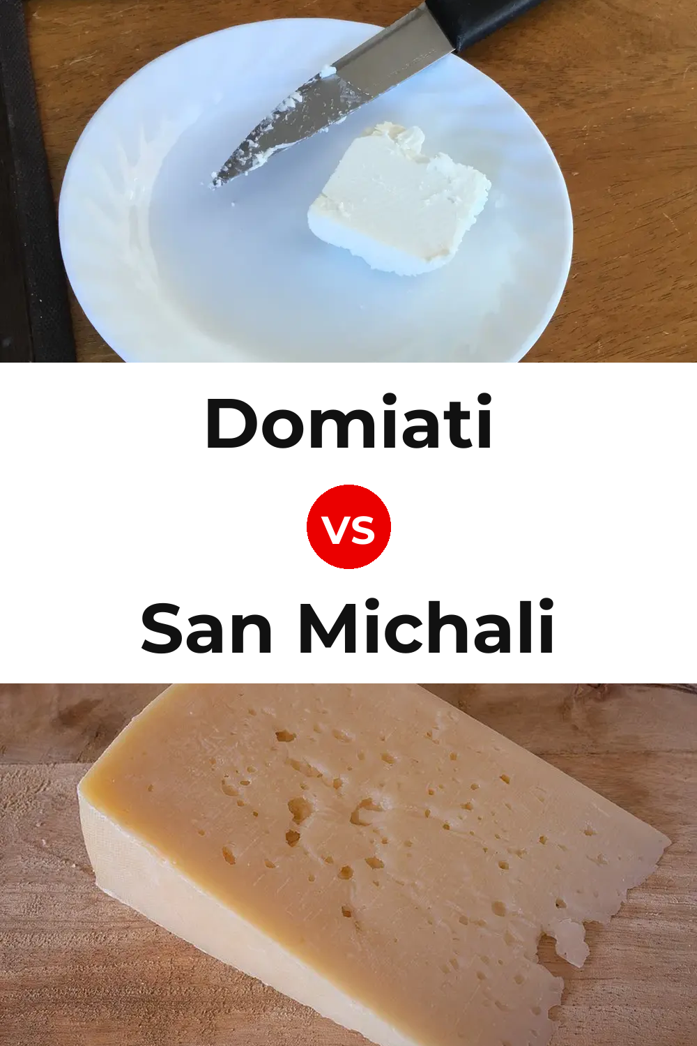 Domiati Cheese vs San Michali Cheese Pinterest comparison
