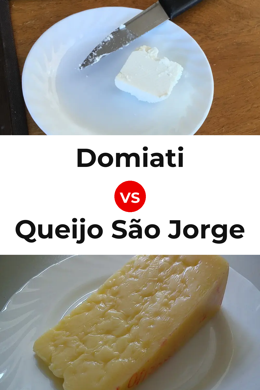 Domiati Cheese vs Queijo São Jorge Pinterest comparison