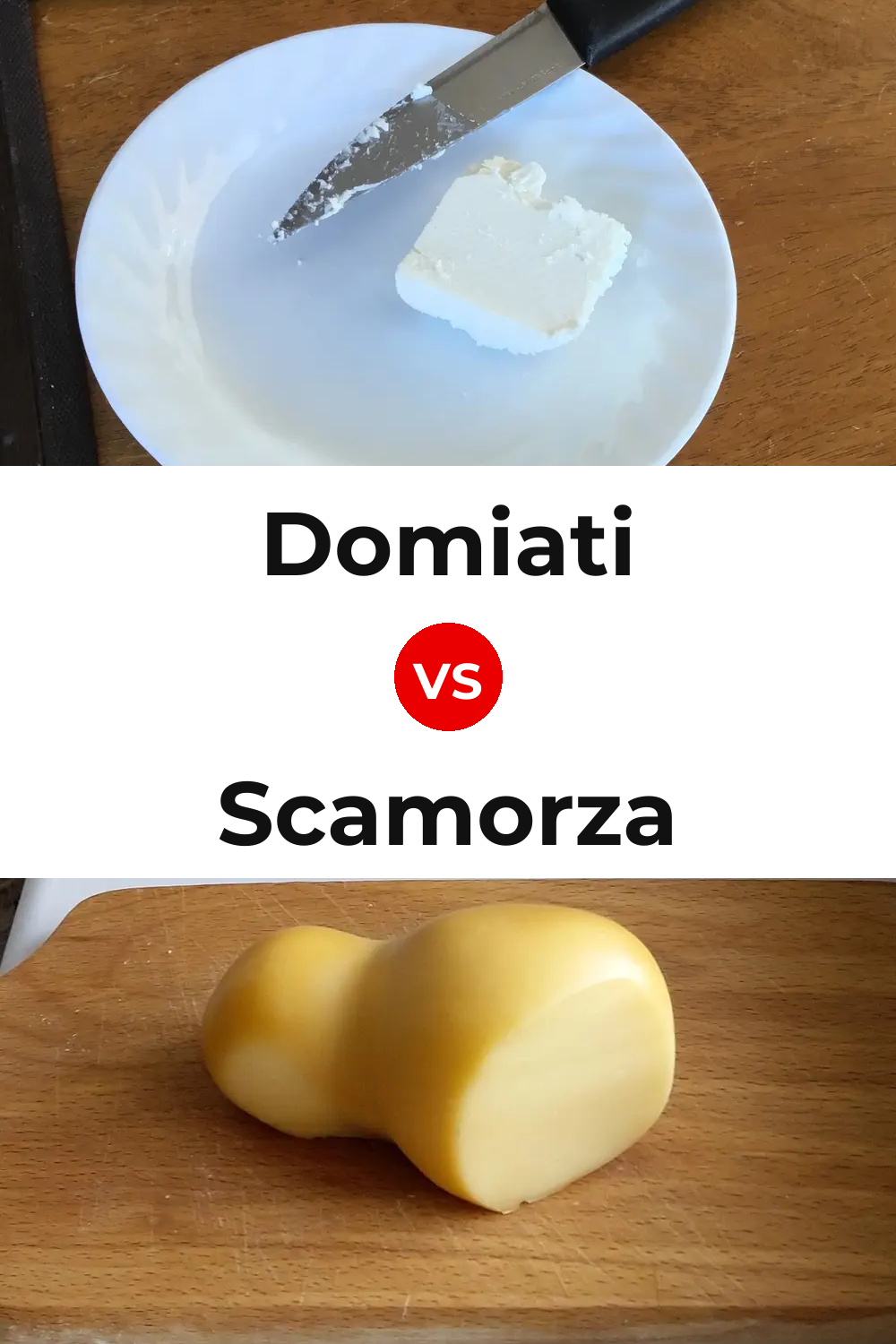 Domiati Cheese vs Scamorza Cheese Pinterest comparison