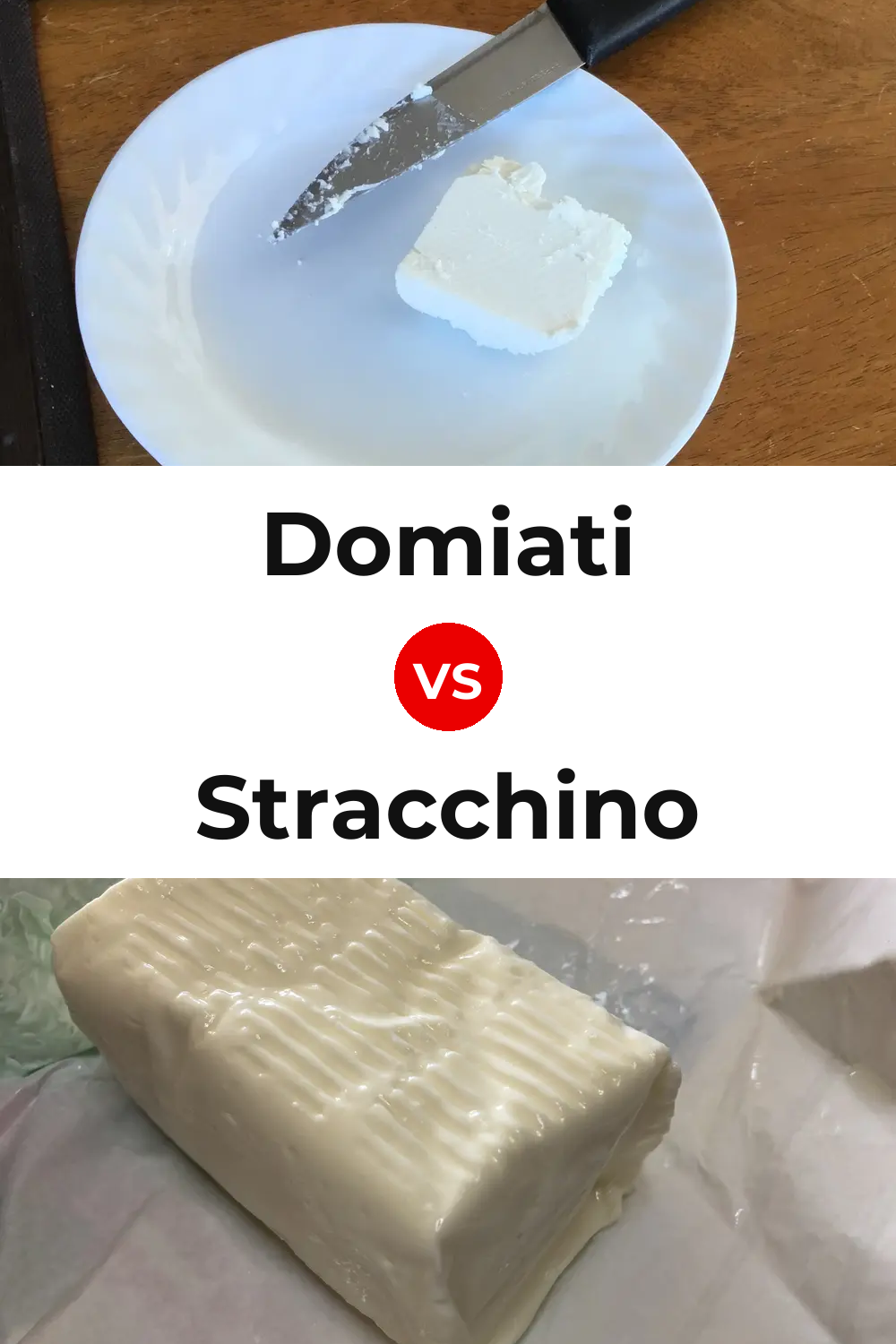 Domiati Cheese vs Stracchino Cheese Pinterest comparison