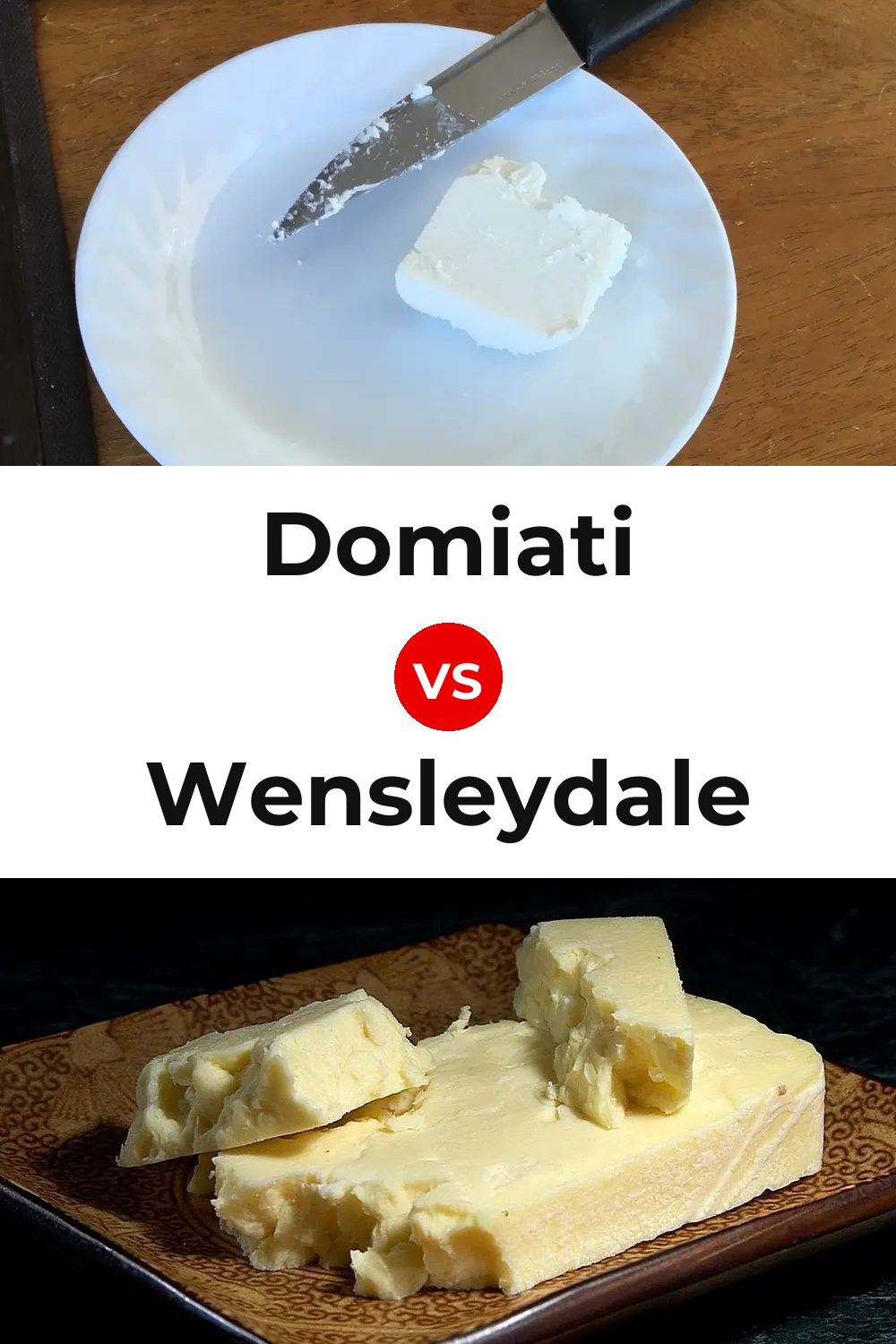 Domiati Cheese vs Wensleydale Cheese Pinterest comparison