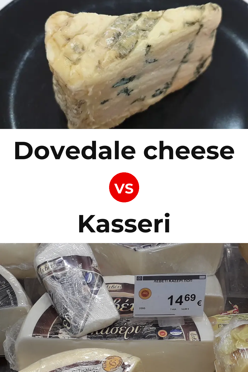 Dovedale cheese vs Kasseri Cheese Pinterest comparison