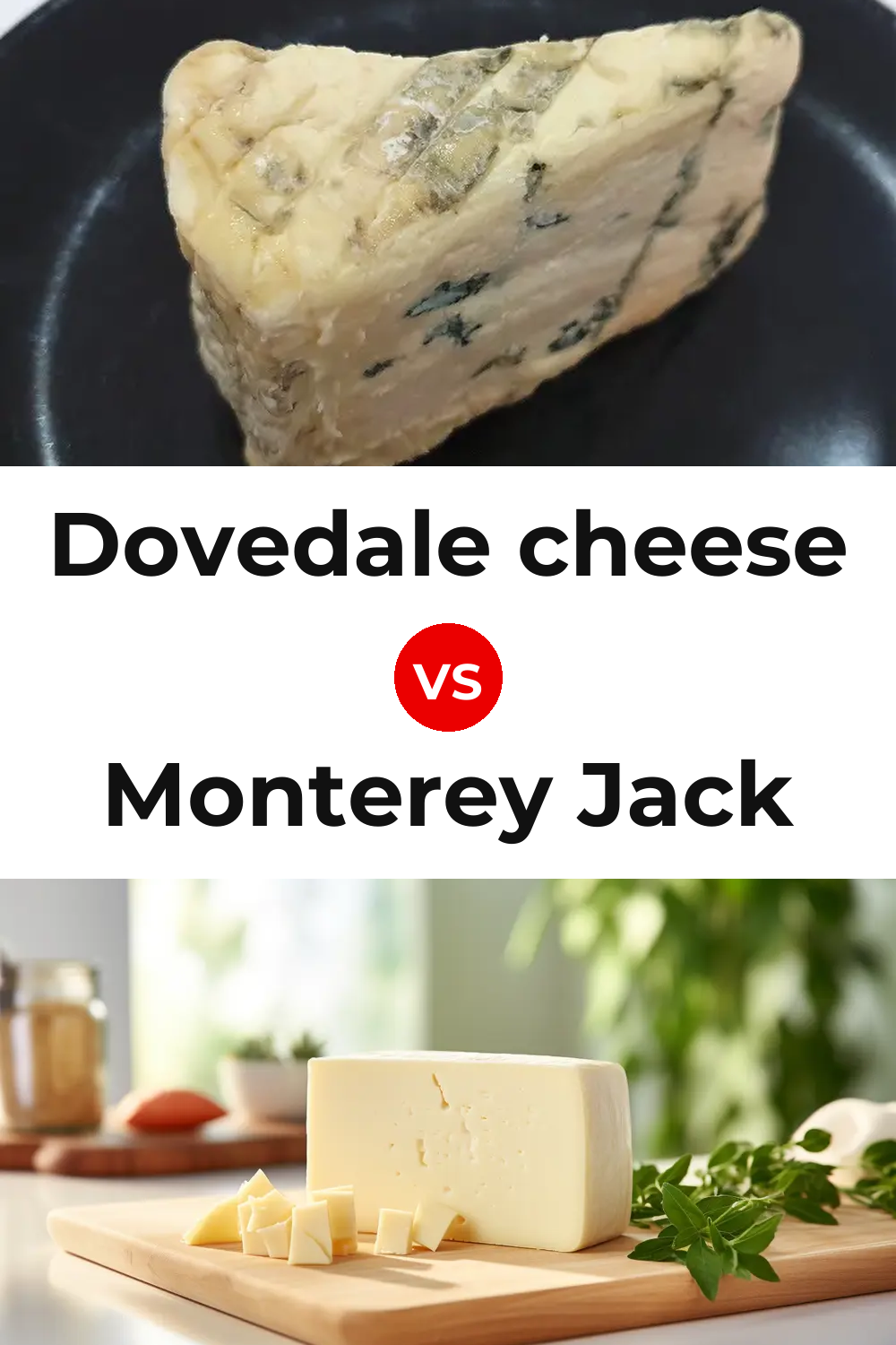 Dovedale cheese vs Monterey Jack Cheese Pinterest comparison