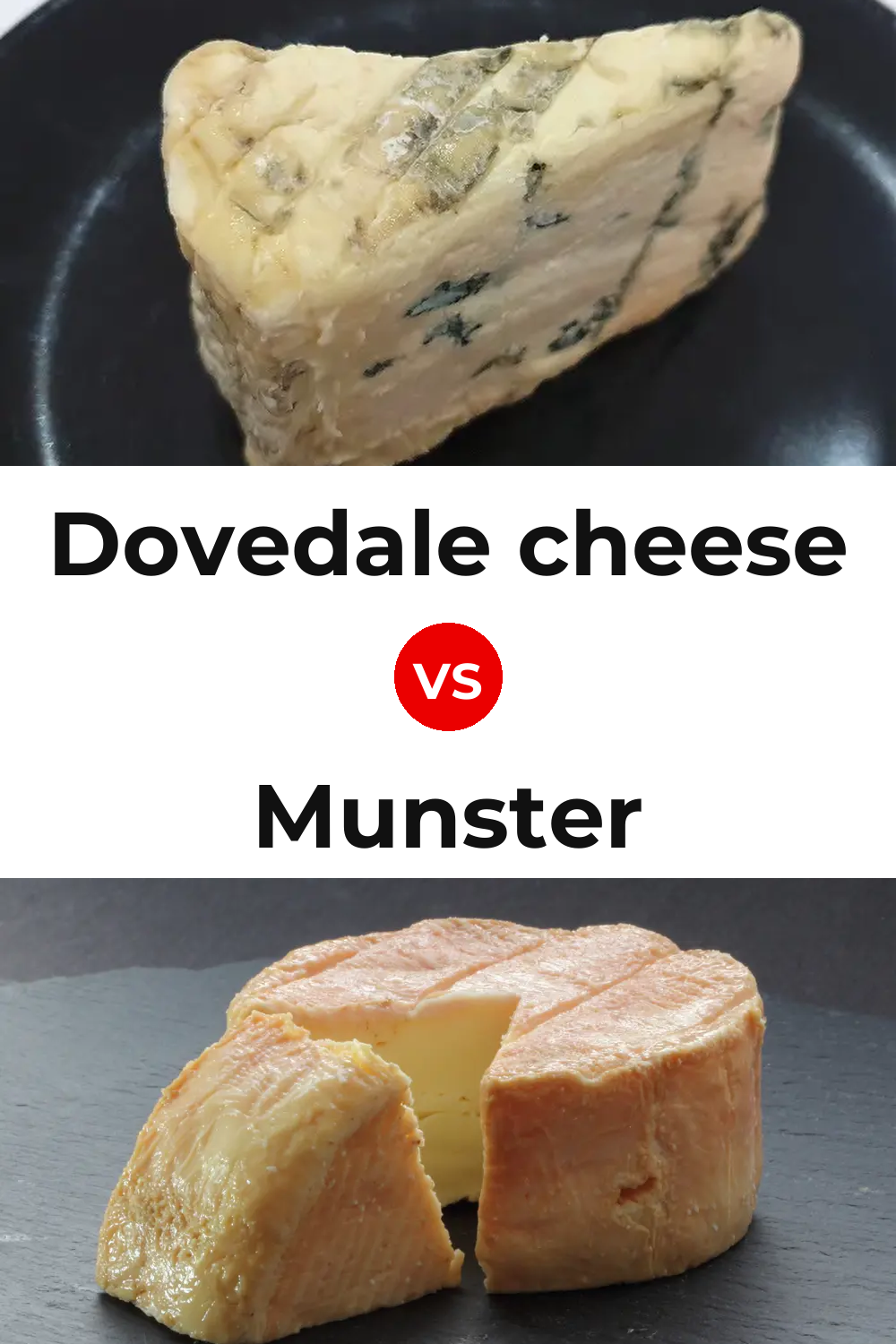 Dovedale cheese vs Munster Cheese Pinterest comparison