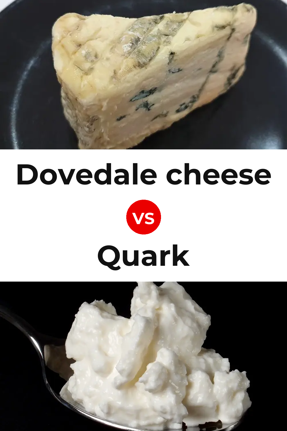 Dovedale cheese vs Quark Cheese Pinterest comparison