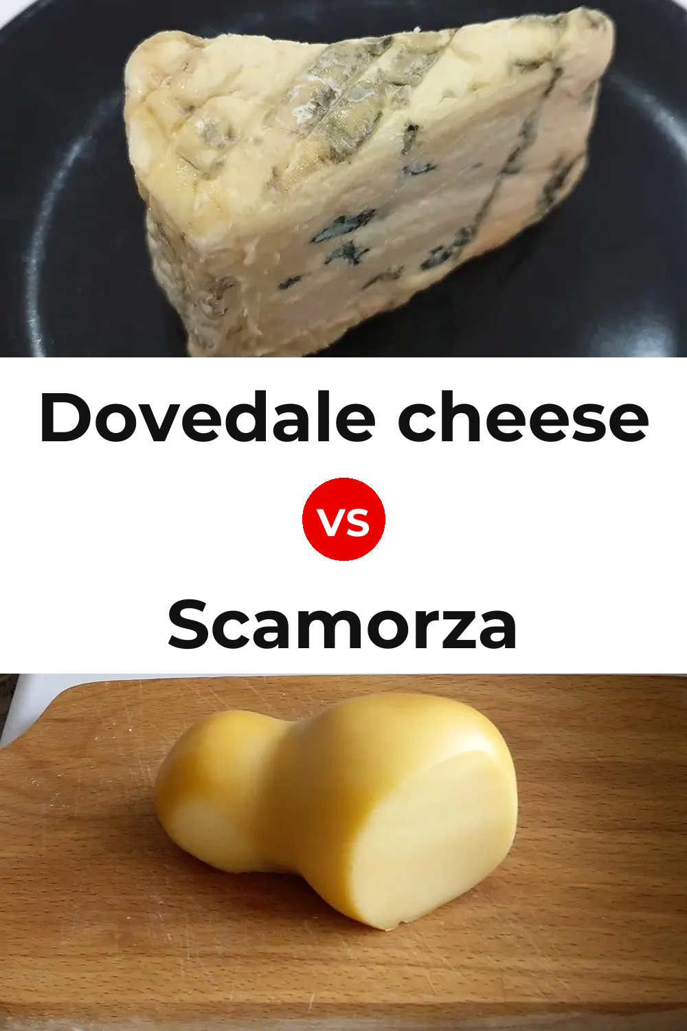 Dovedale cheese vs Scamorza Cheese Pinterest comparison
