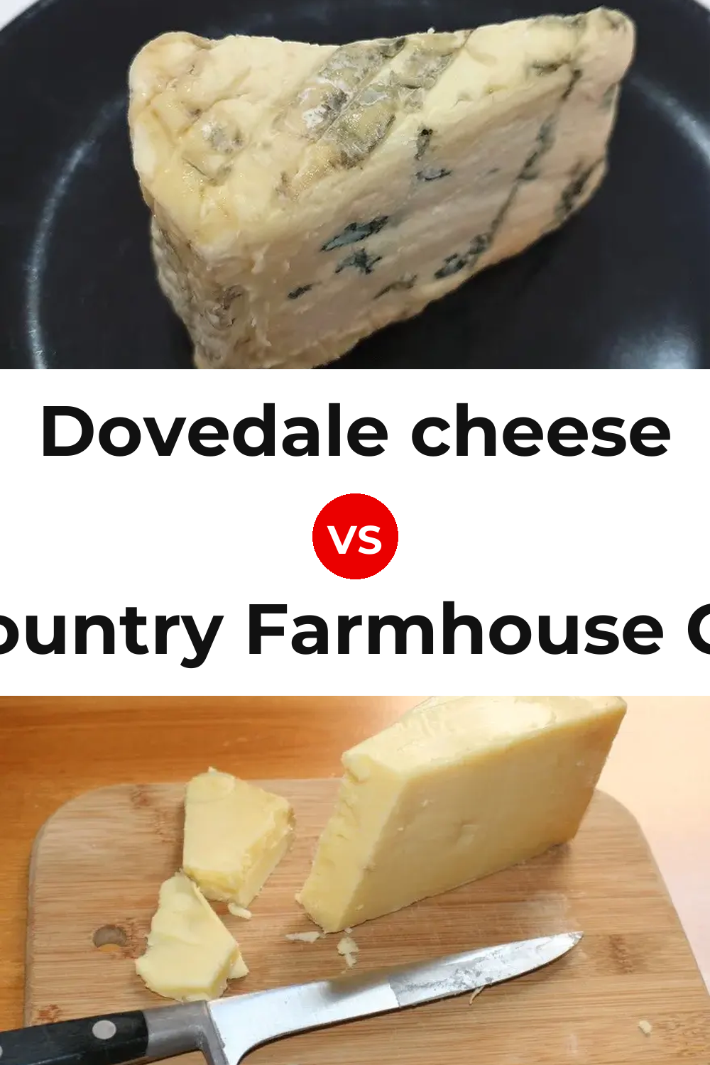 Dovedale cheese vs West Country Farmhouse Cheddar Cheese Pinterest comparison
