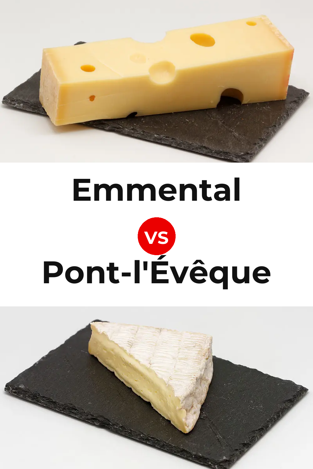 Emmental Cheese vs Pont-l'Évêque Cheese Pinterest comparison