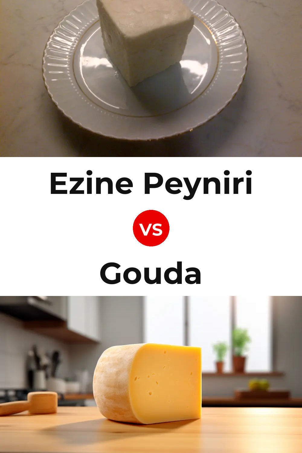 Ezine Peyniri Cheese vs Gouda Cheese Pinterest comparison