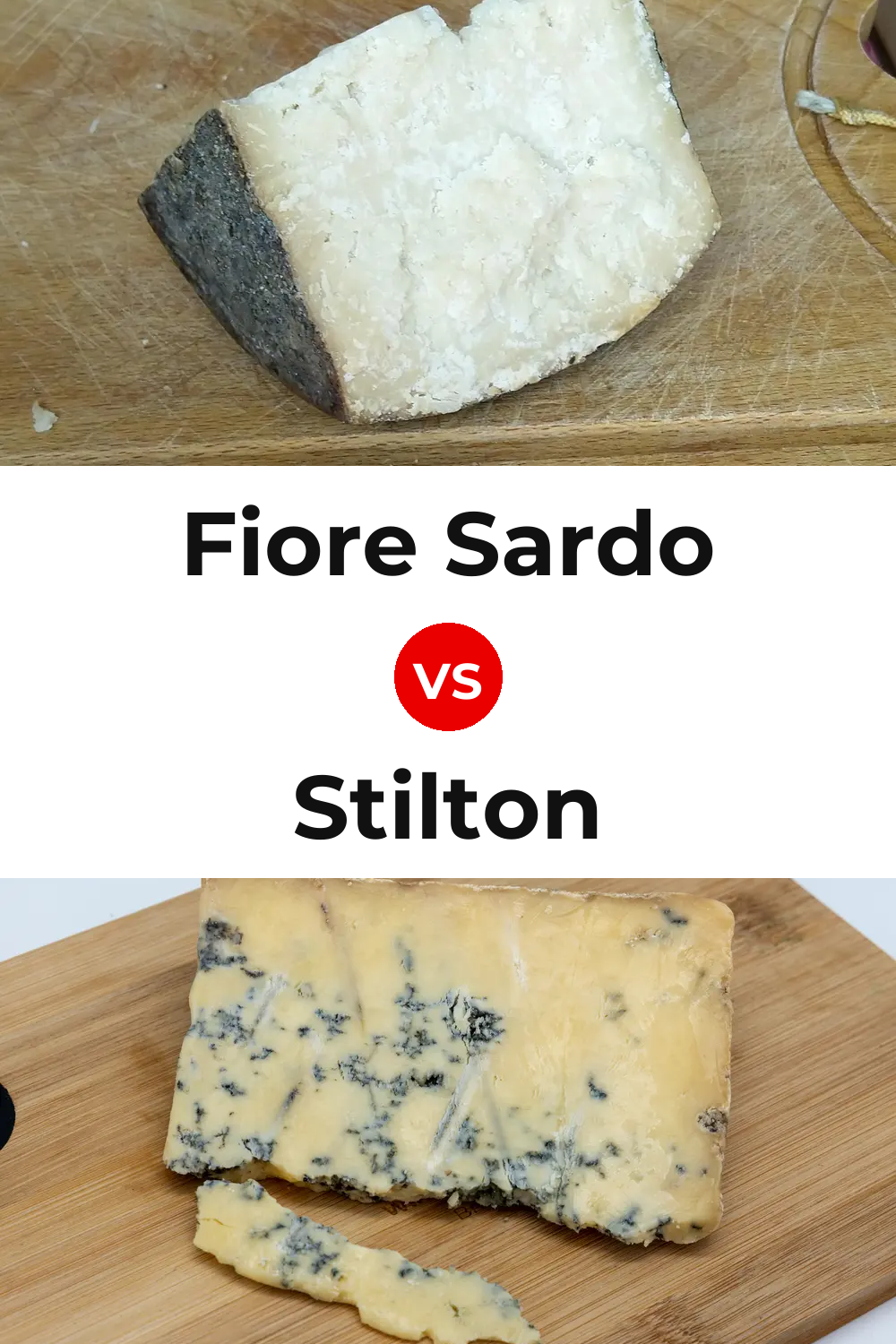 Fiore Sardo Cheese vs Stilton Cheese Pinterest comparison