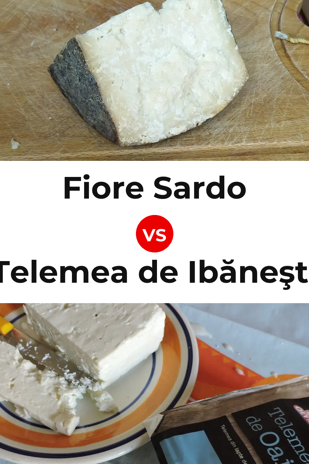 Fiore Sardo Cheese vs Telemea de Ibăneşti Cheese Pinterest comparison