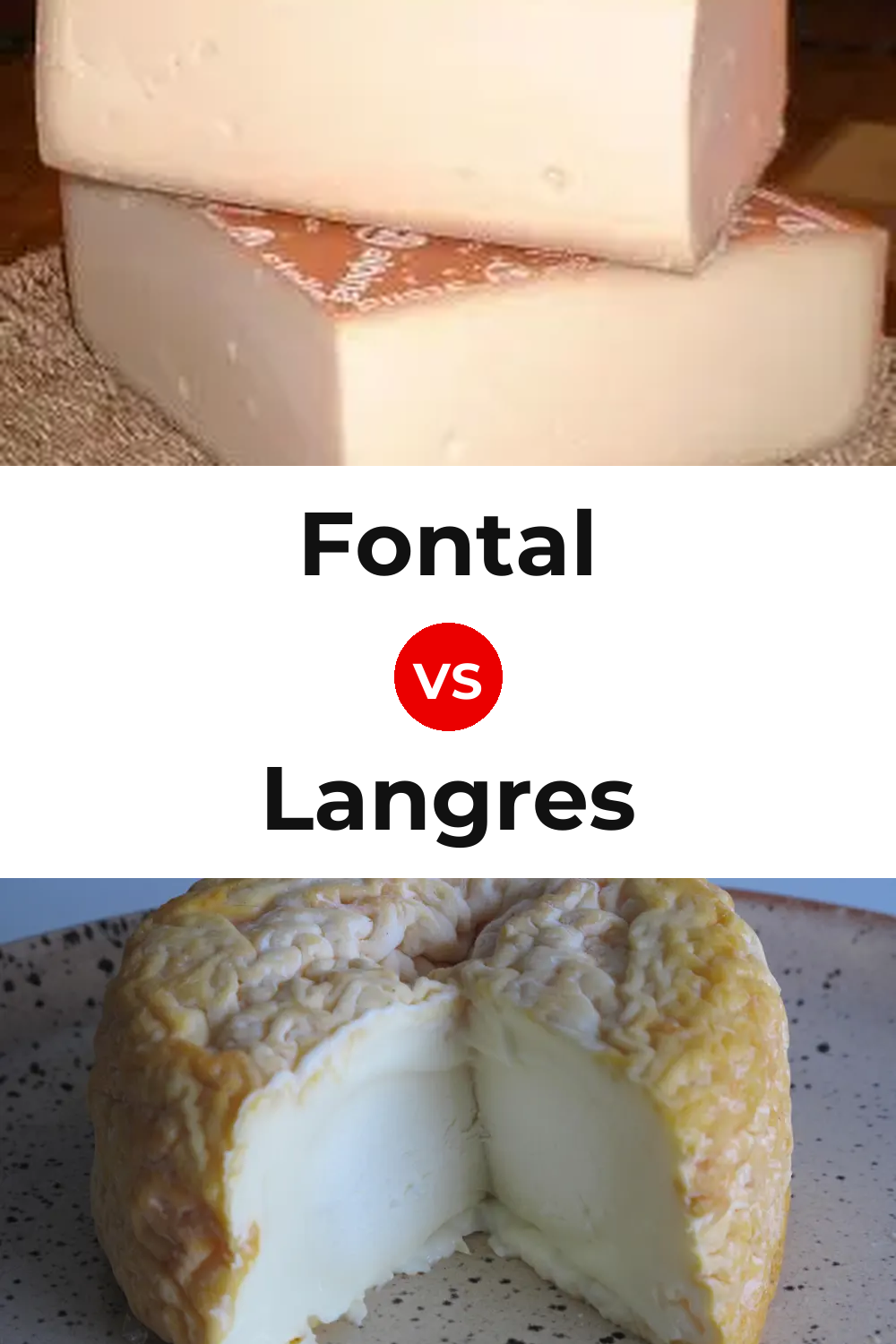 Fontal Cheese vs Langres Cheese Pinterest comparison
