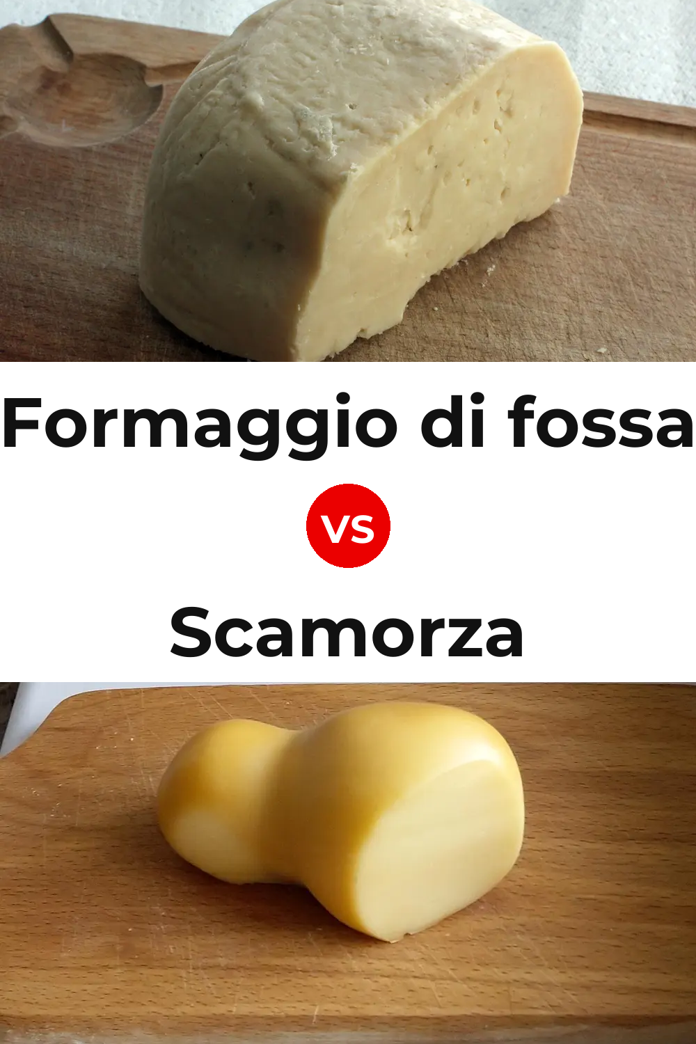 Formaggio di fossa Cheese vs Scamorza Cheese Pinterest comparison