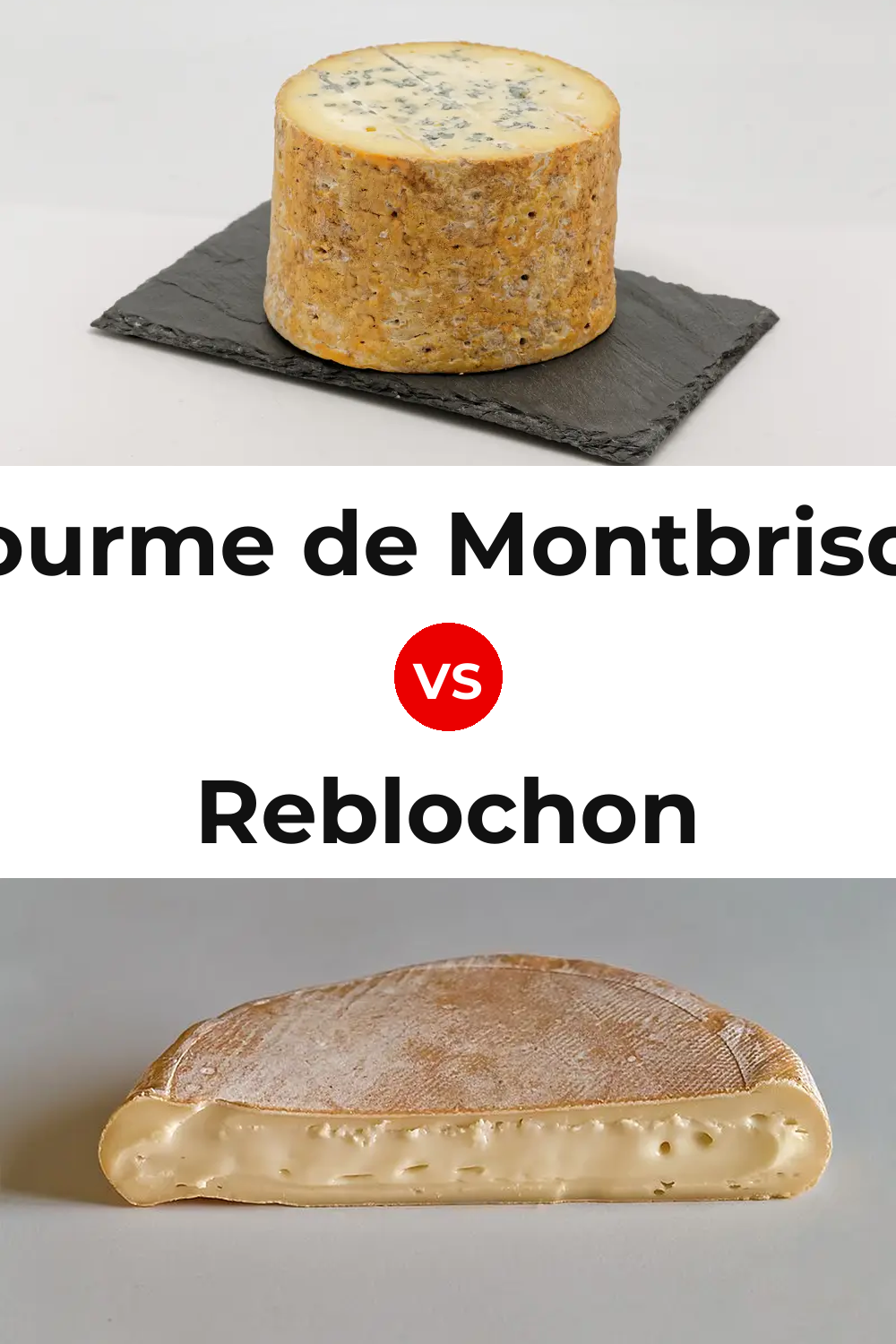 Fourme de Montbrison Cheese vs Reblochon Cheese Pinterest comparison
