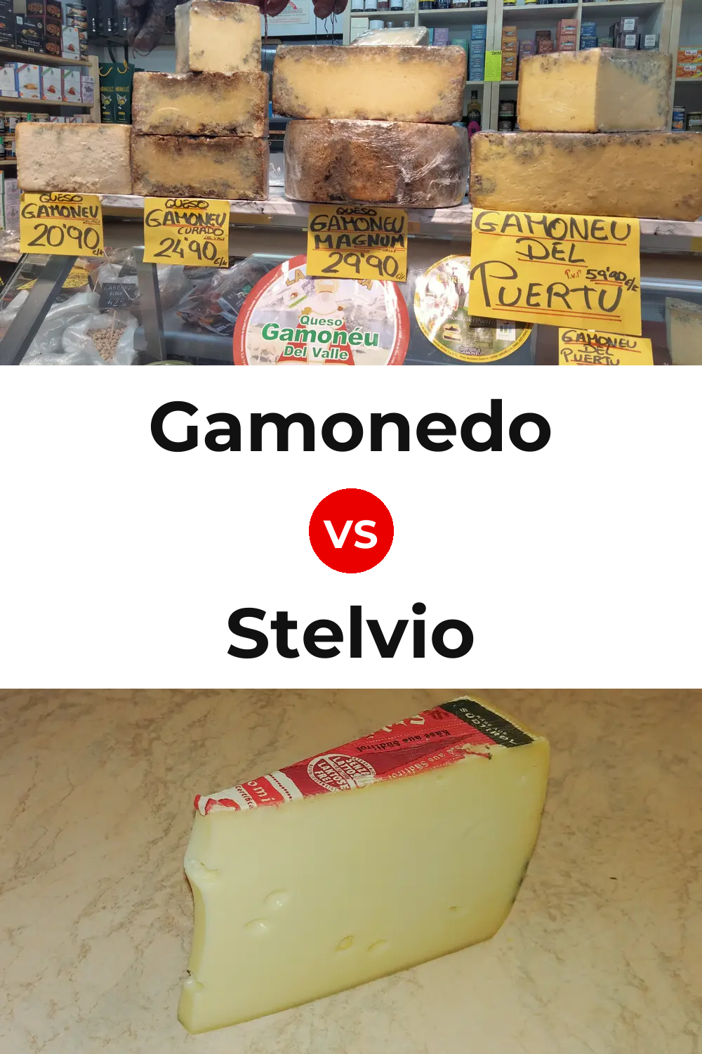 Gamonedo Cheese vs Stelvio Cheese Pinterest comparison
